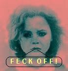 Giles de la Tourette Syndrome; girl uttering a swear word Giles de la Tourette Syndrome; girl uttering a swear word